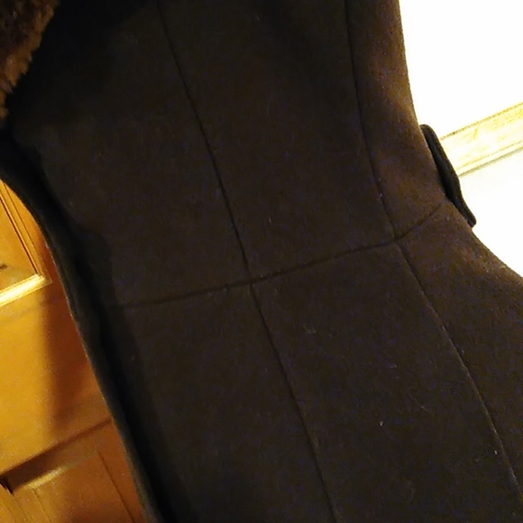 Emanuel Ungaro Paris Parallele full length wool and fur coat. M - Picture 12 of 13